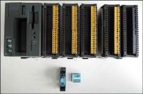 Picture 5 – The PLC controller, a miniature relay and relay in base